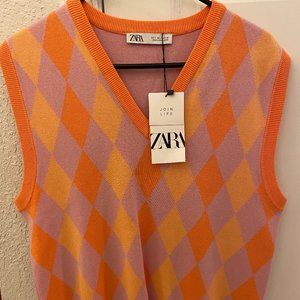 NWT Zara Sweater Vest